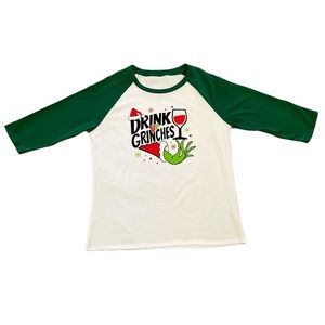 Drink up grinches baseball tee